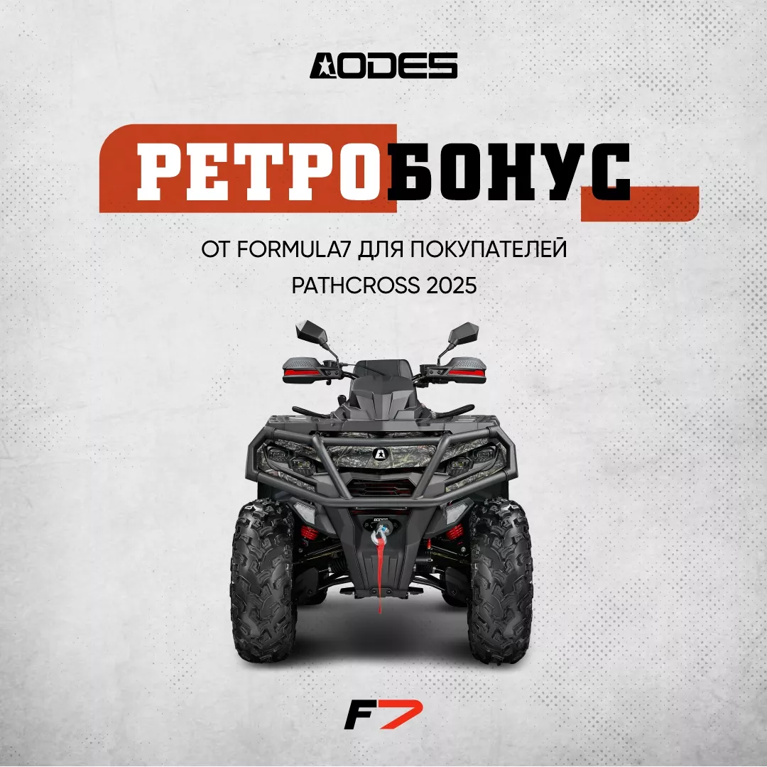 РЕТРОБОНУС ЗА ПОКУПКУ AODES PATHCROSS ДИЗАЙНА 2025 ДО 4 АПРЕЛЯ 2025 ГОДА