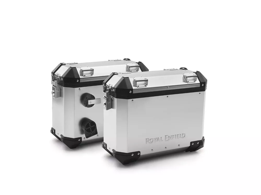 Кофры боковые, цвет серебро 1990274