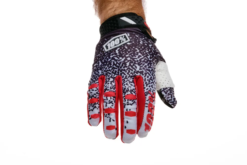 Перчатки 100% MX Airmatic размер XXL (ц. Белый/Черный)