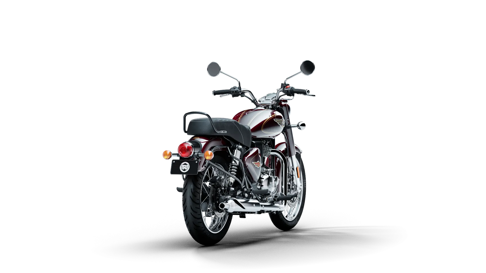 Мотоцикл Royal Enfield Bullet 350 Standard Maroon 2025 от мотосалона Мото-Тайм