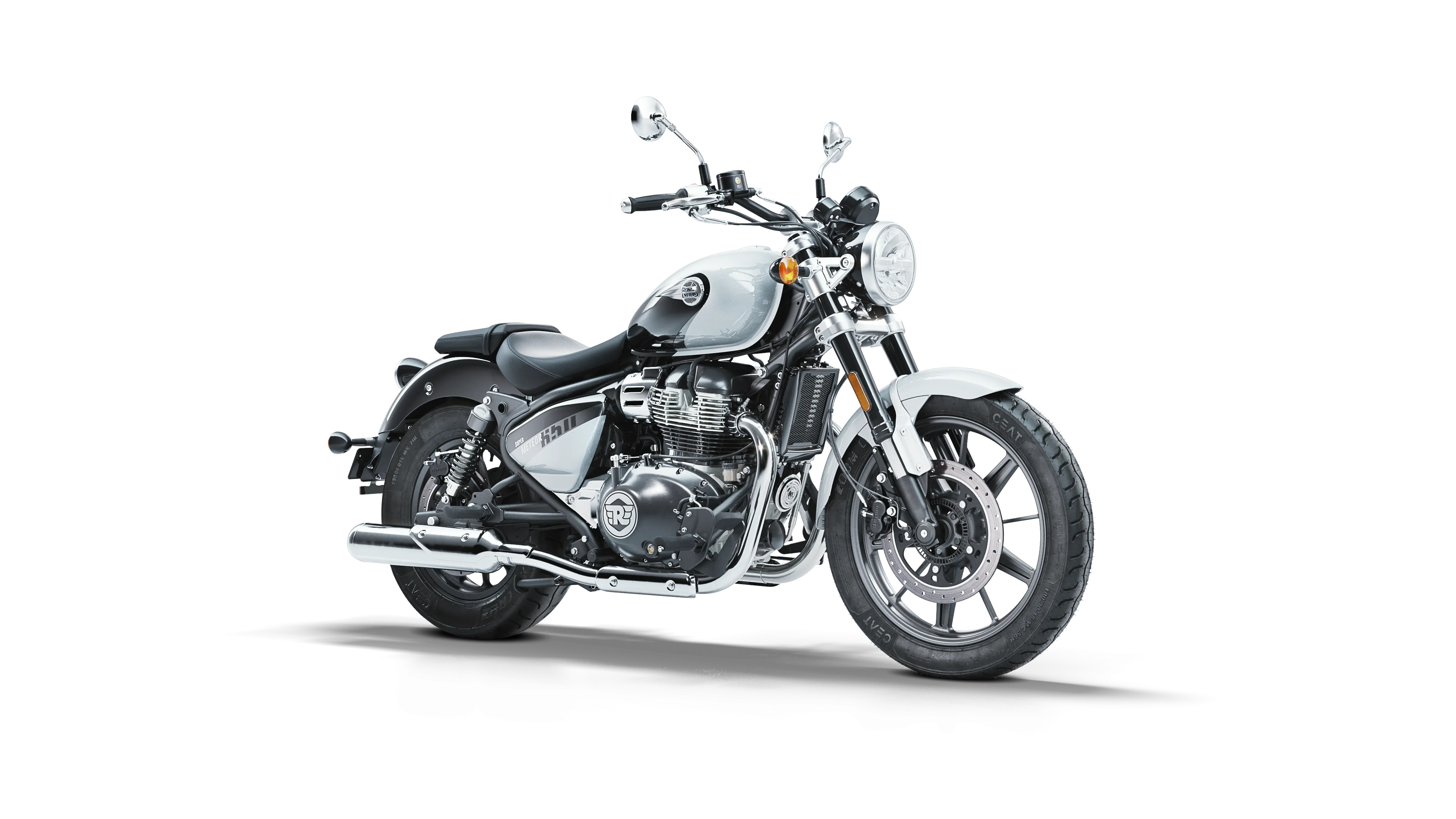 Мотоцикл Royal Enfield Super Meteor 650 Interstellar Grey (Mid) 2026 от мотосалона Мото-Тайм