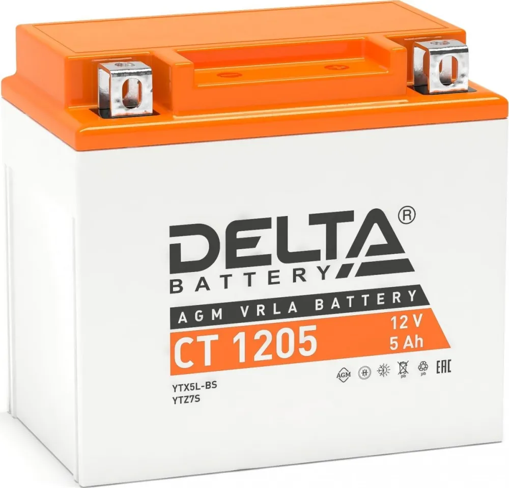 АКБ Delta CT 1205 5А/ч