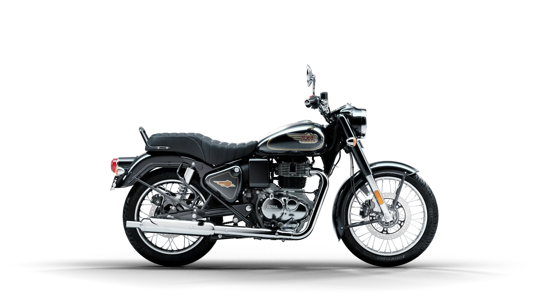 Мотоцикл Royal Enfield Bullet 350 Standard Black 2025 от мотосалона Мото-Тайм