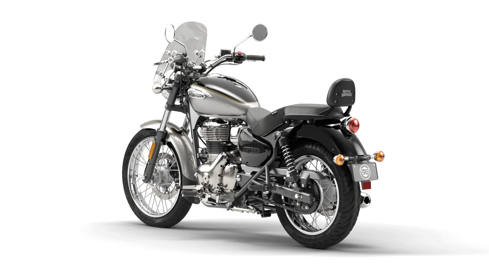 Мотоцикл Royal Enfield Meteor 350 Supernova Aurora Black от мотосалона Мото-Тайм