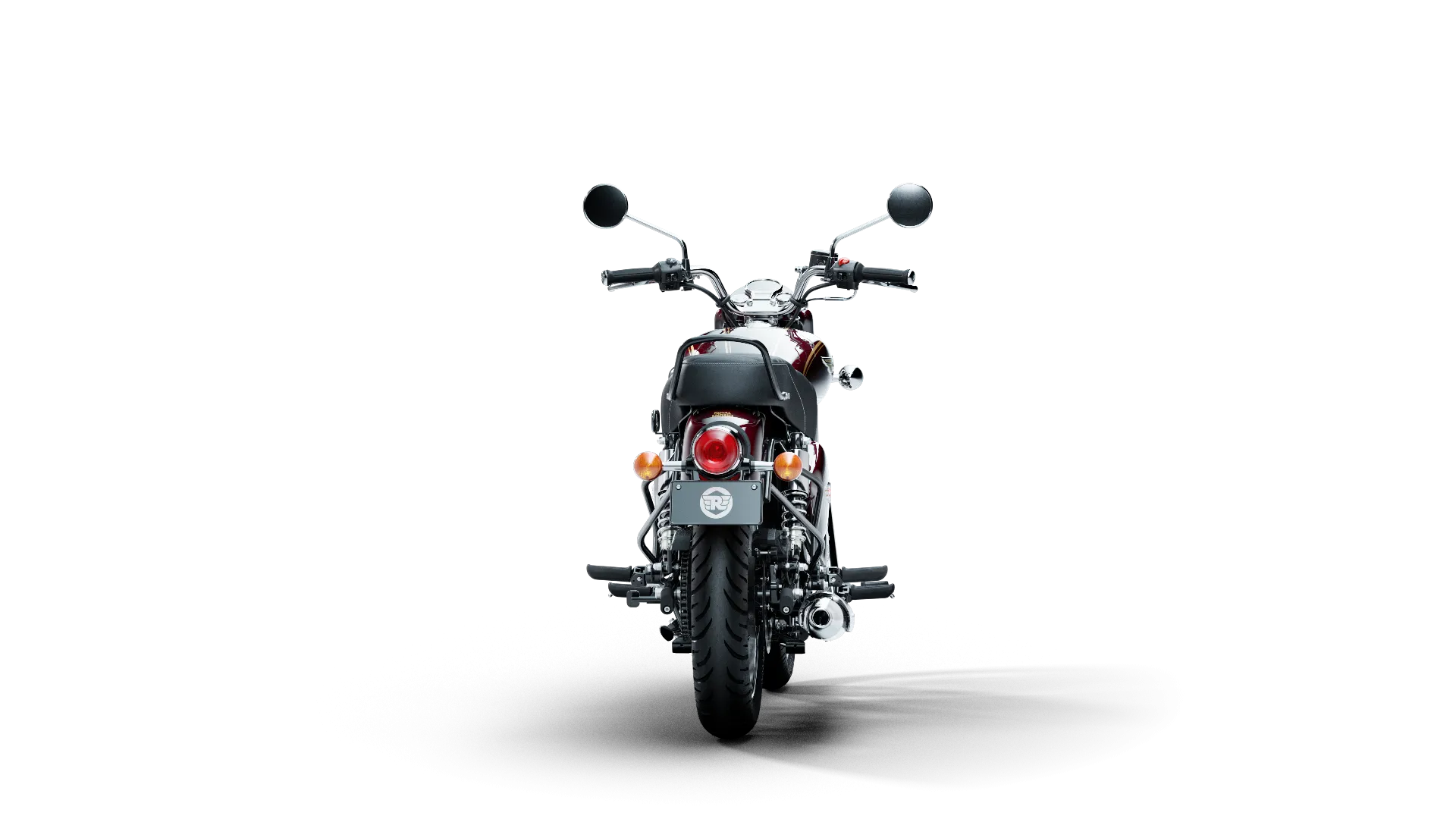 Мотоцикл Royal Enfield Bullet 350 Standard Maroon 2025 от мотосалона Мото-Тайм