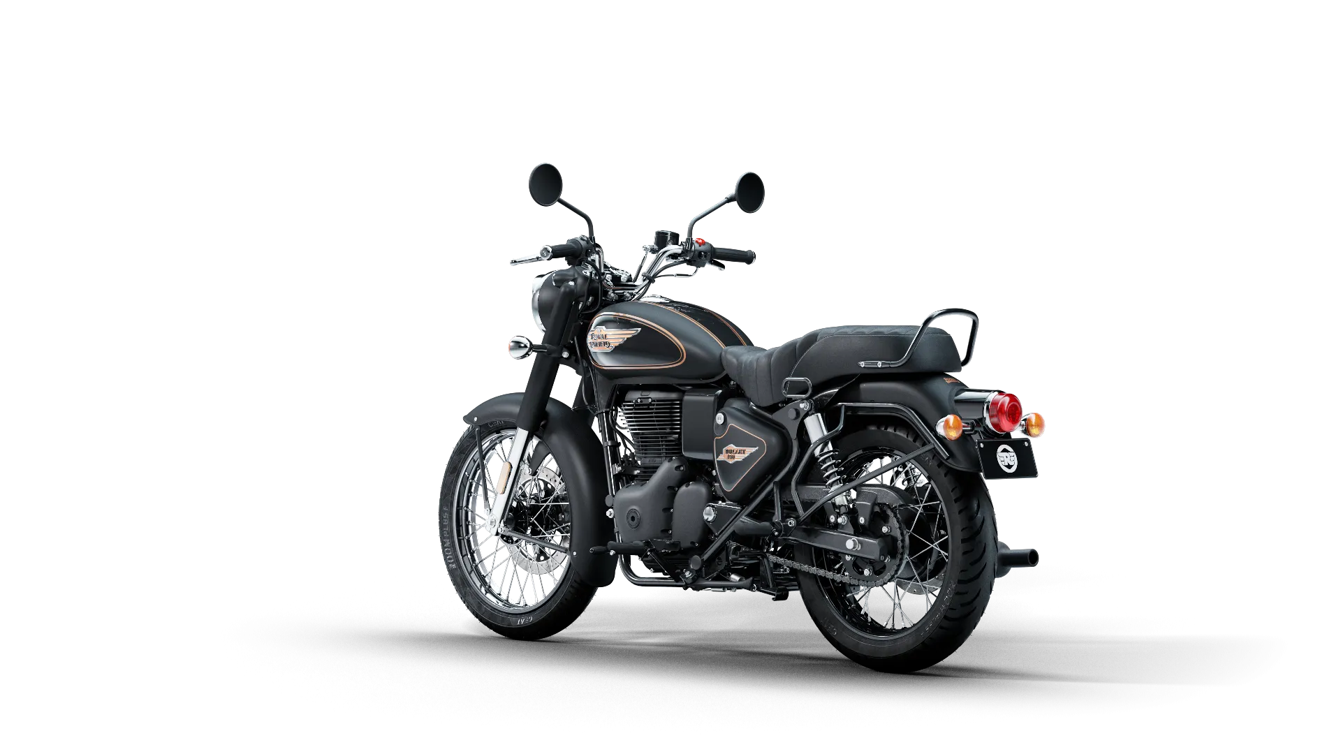 Мотоцикл Royal Enfield Bullet 350 Black Gold 2025 от мотосалона Мото-Тайм