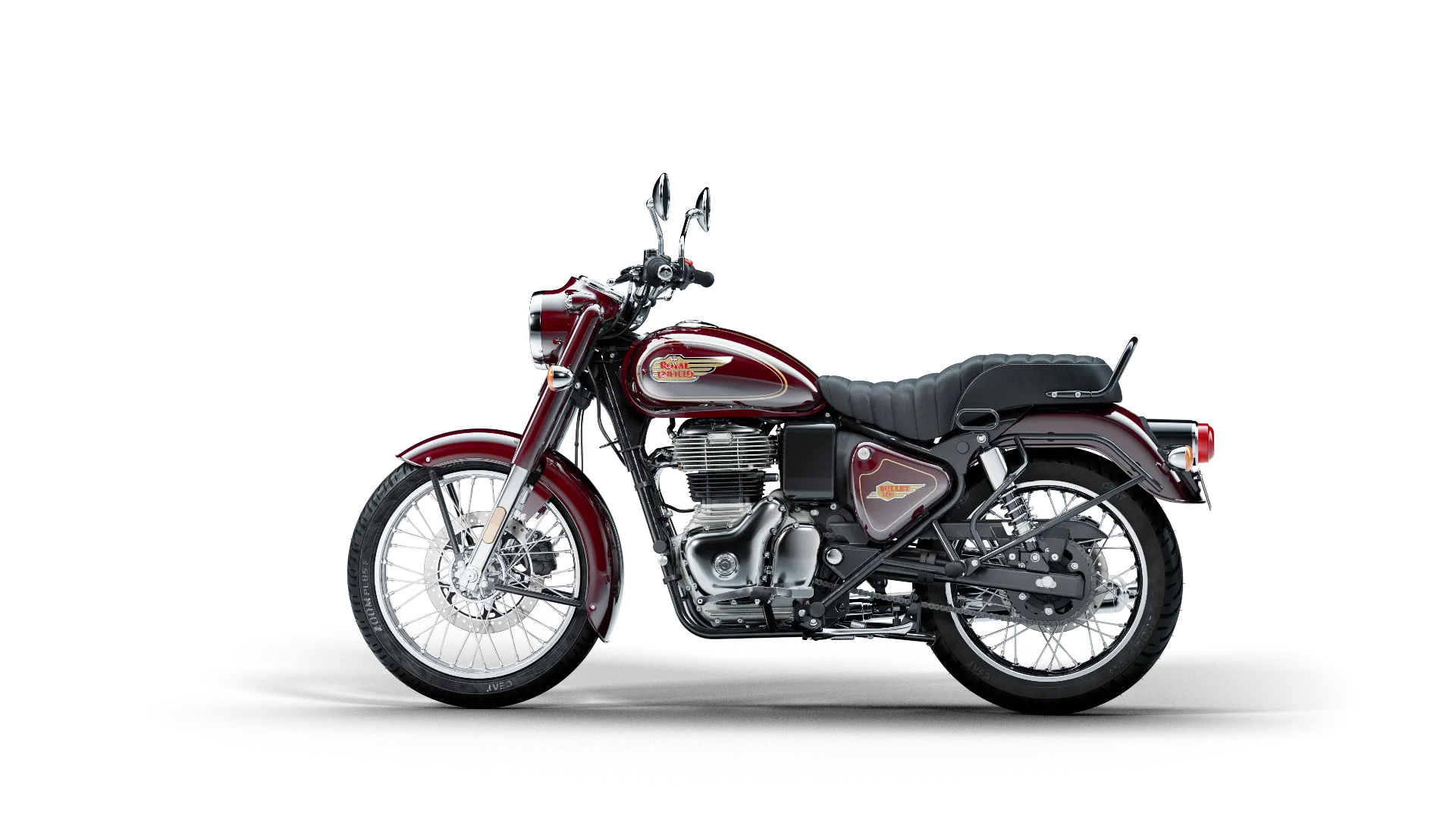 Мотоцикл Royal Enfield Bullet 350 Standard Maroon 2025 от мотосалона Мото-Тайм