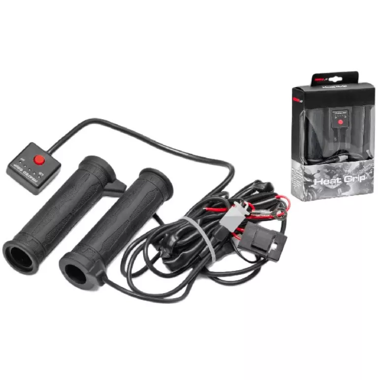 LU058411 Рукоятки руля с эл. подогревом и подогревом рукоятки упр. др. заслонкой