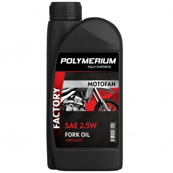 Моторное масло POLYMERIUM MOTOFAN FORK OIL VERY LIGHT 2,5W 1L