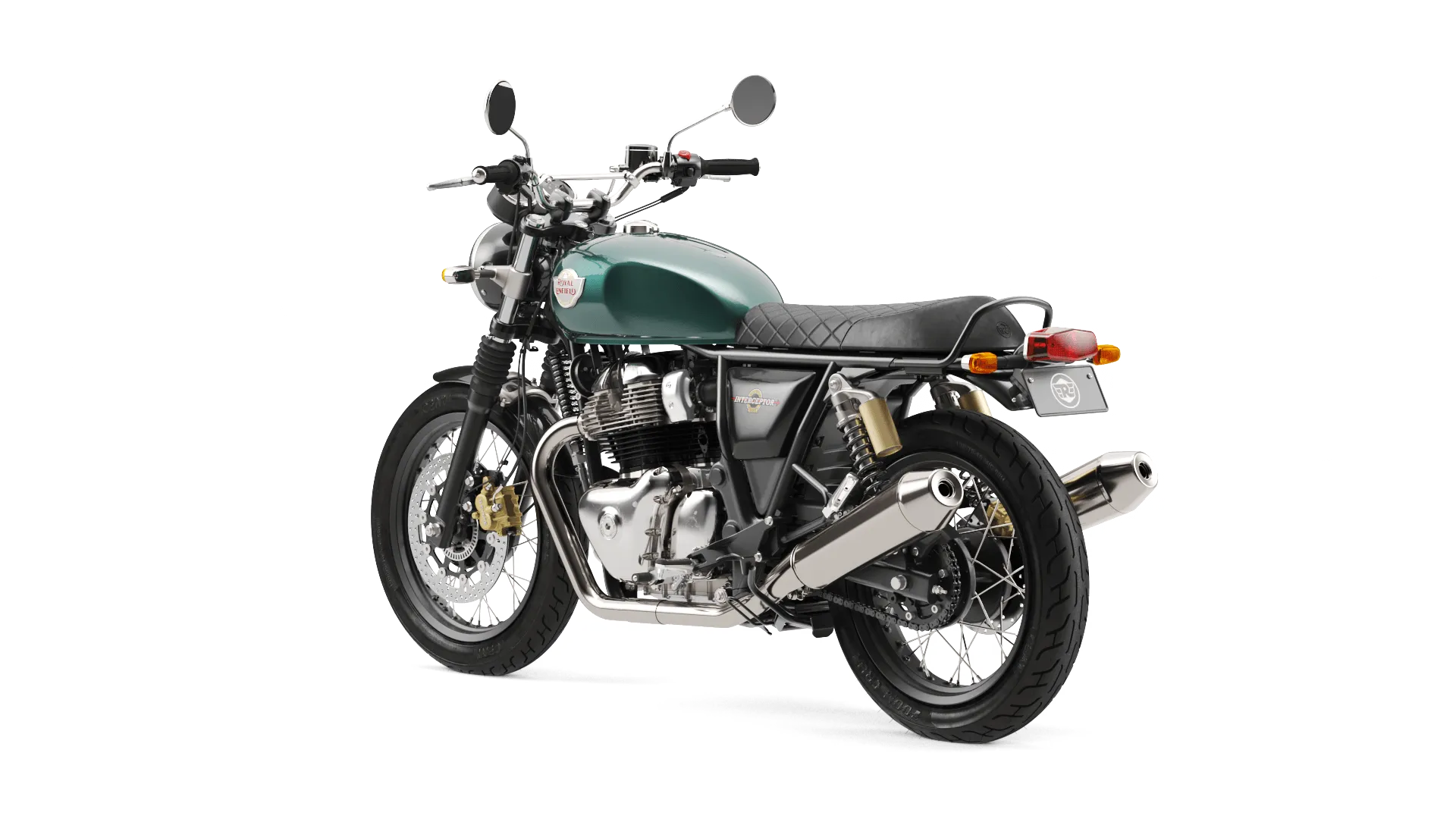Мотоцикл Royal Enfield Interceptor 650 Cali Green от мотосалона Мото-Тайм