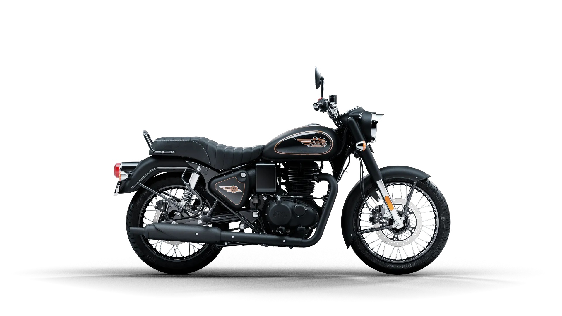 Мотоцикл Royal Enfield Bullet 350 Black Gold 2025 от мотосалона Мото-Тайм