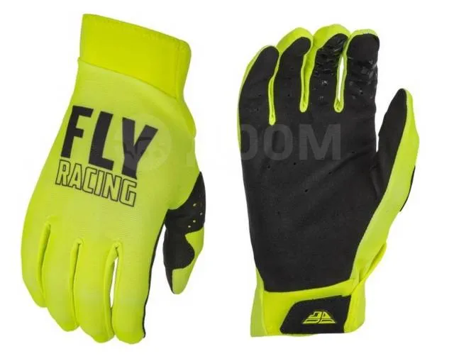 140123-956-1740 Перчатки Fly Racing Pro Lite (р-р 9) ц. Hi-Vis желтый/черный