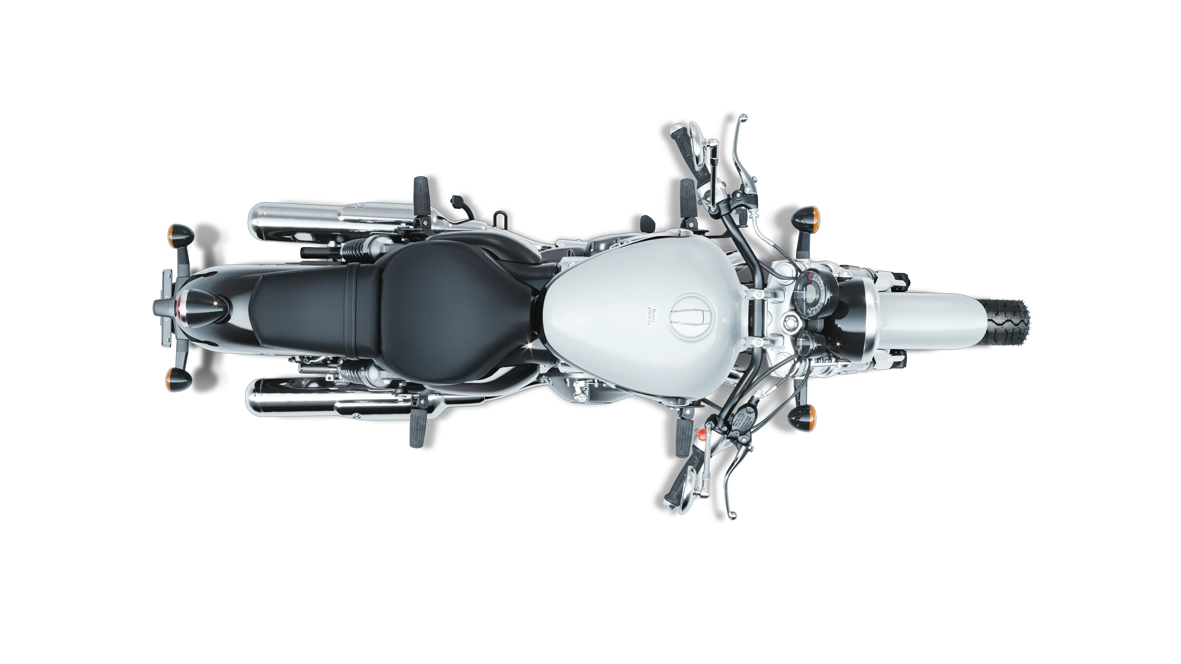 Мотоцикл Royal Enfield Super Meteor 650 Interstellar Grey (Mid) 2026 от мотосалона Мото-Тайм