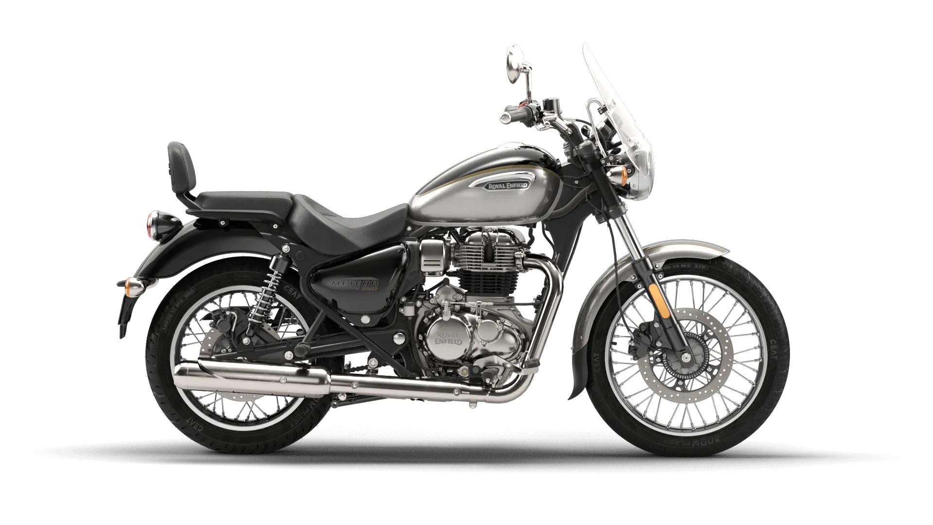 Мотоцикл Royal Enfield Meteor 350 Supernova Aurora Black от мотосалона Мото-Тайм