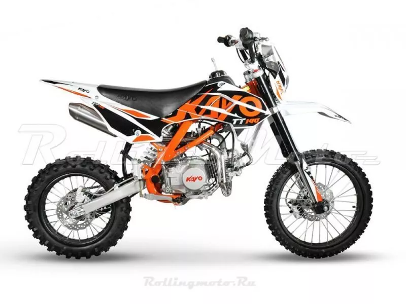 Питбайк KAYO BASIC TT140EM 17/14 KRZ (механ. сцепл., эл. стартер) от мотосалона Мото-Тайм