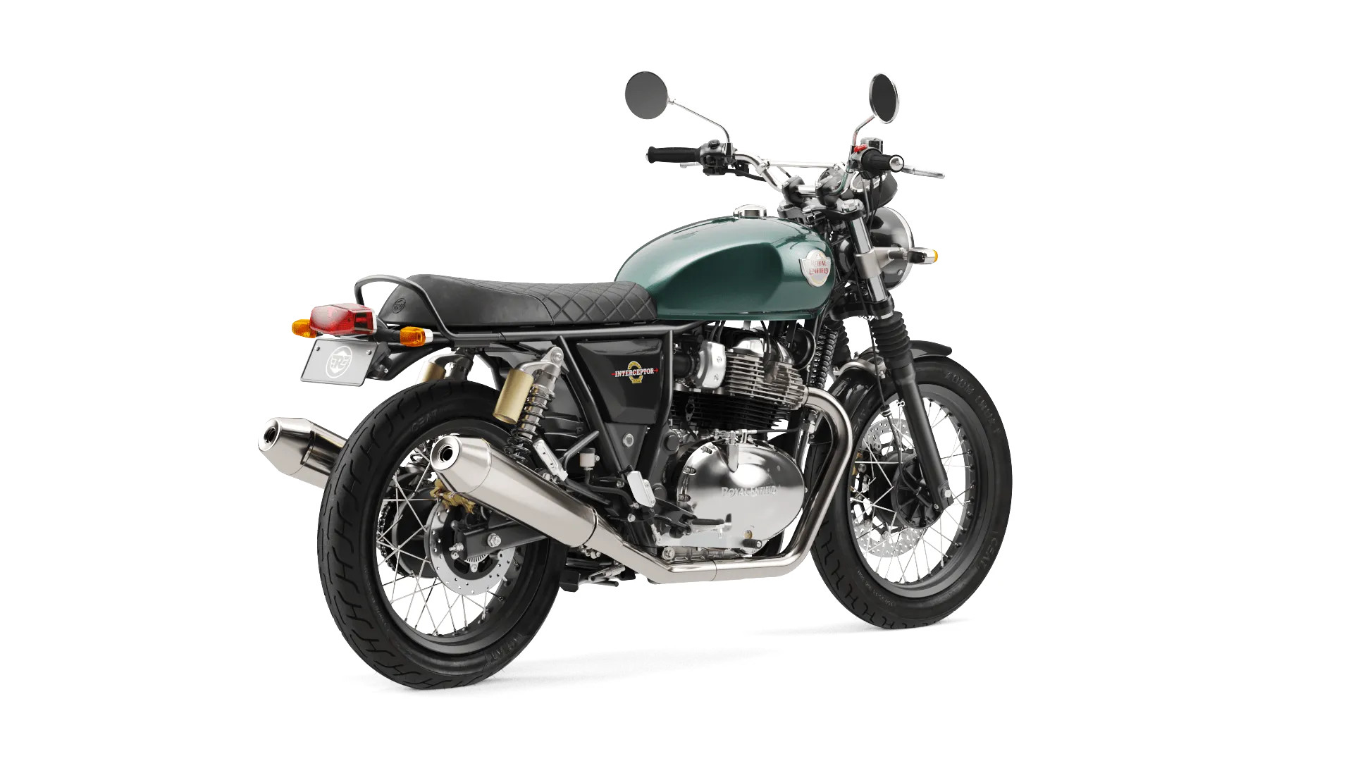 Мотоцикл Royal Enfield Interceptor 650 Cali Green от мотосалона Мото-Тайм