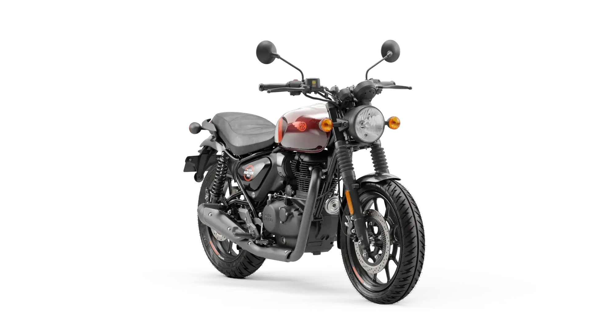 Мотоцикл Royal Enfield Hunter 350 Dapper Orange от мотосалона Мото-Тайм