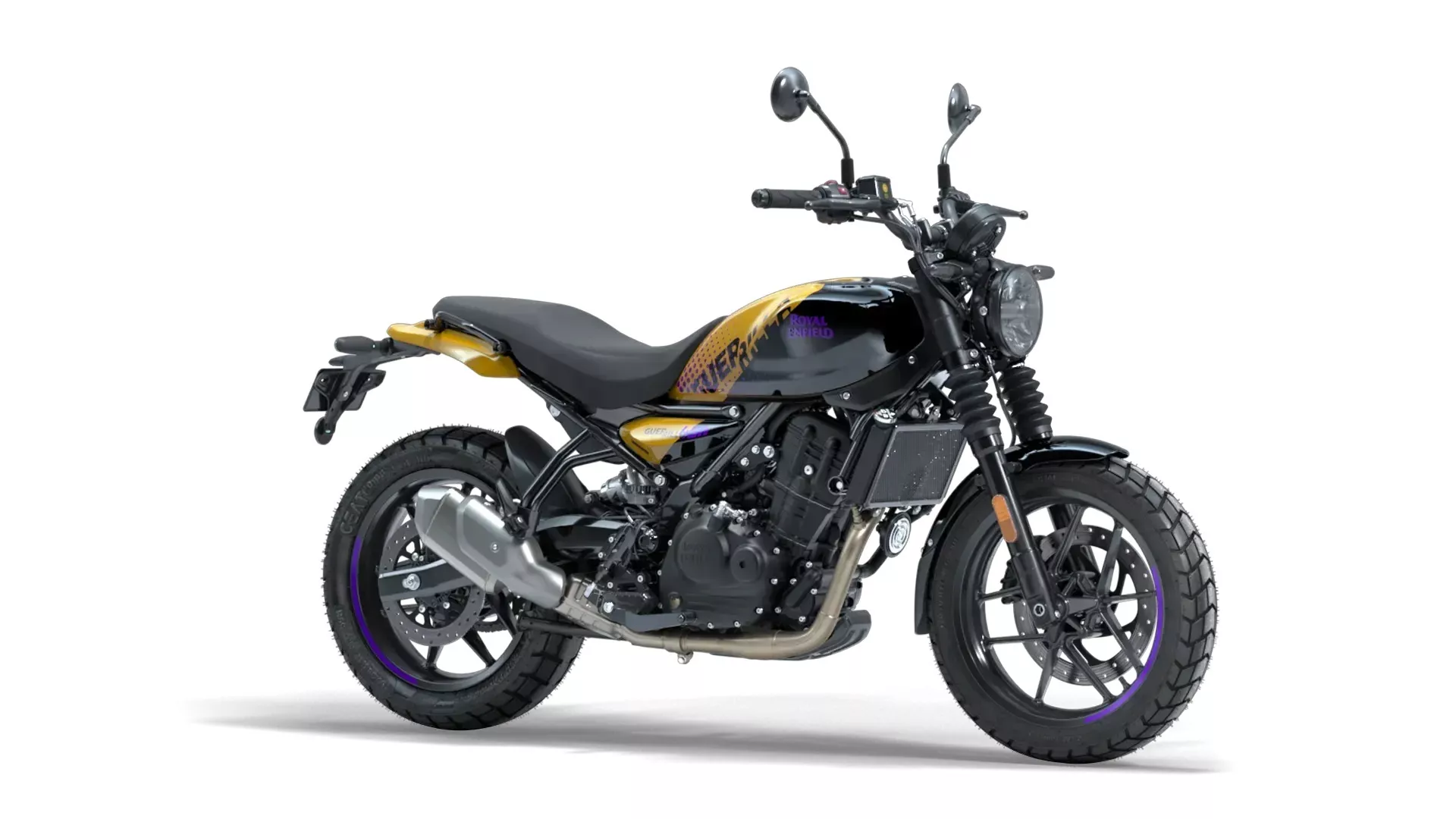 Мотоцикл Royal Enfield Guerrilla 450 Yellow Ribbon (Premium / TFT) от мотосалона Мото-Тайм