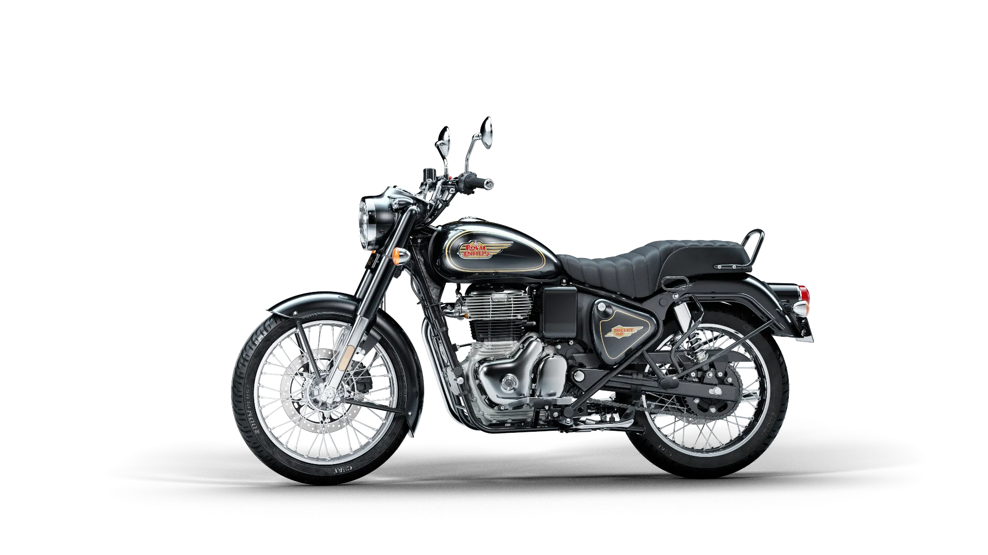 Мотоцикл Royal Enfield Bullet 350 Standard Black 2025 от мотосалона Мото-Тайм