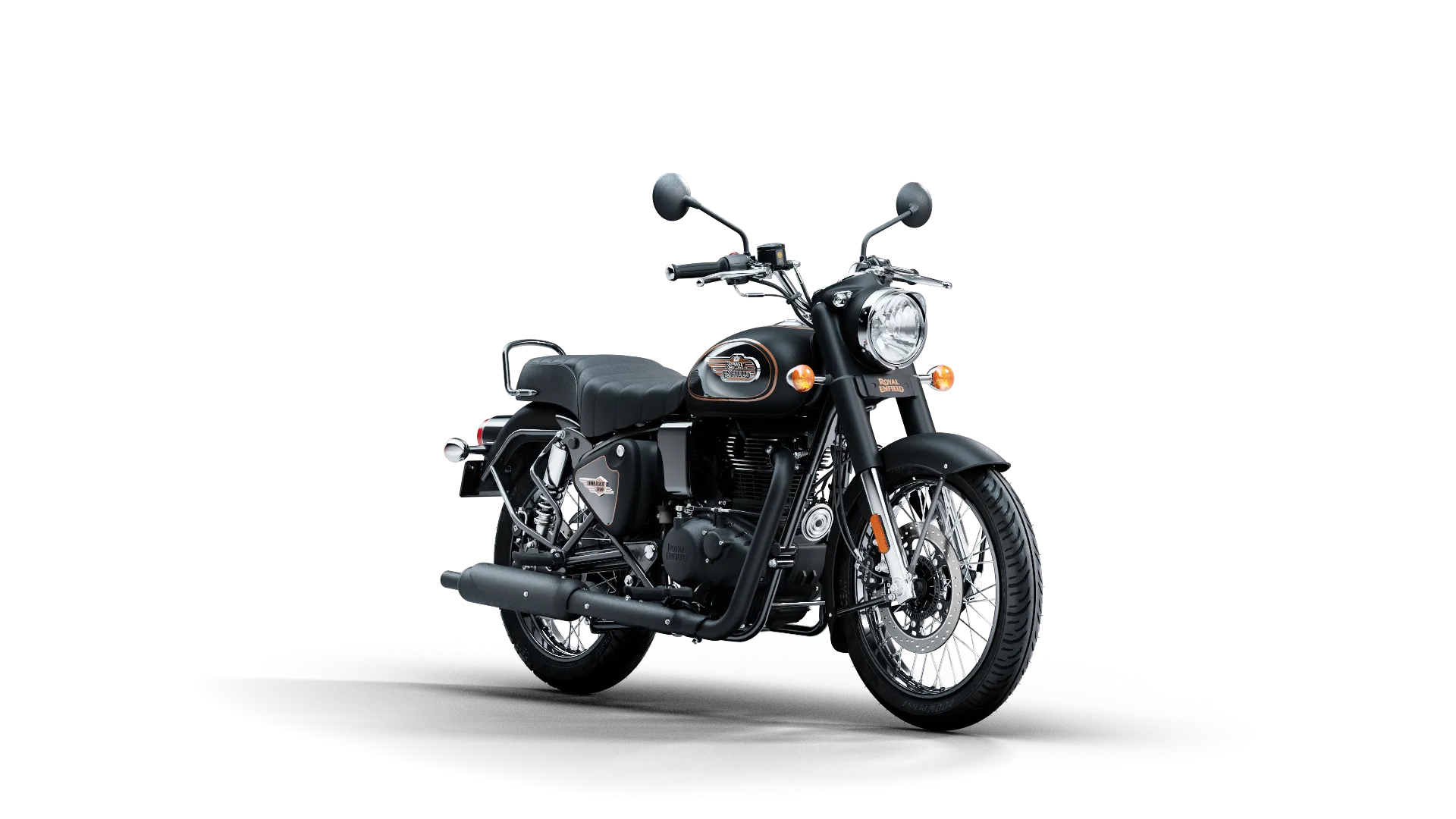 Мотоцикл Royal Enfield Bullet 350 Black Gold 2025 от мотосалона Мото-Тайм