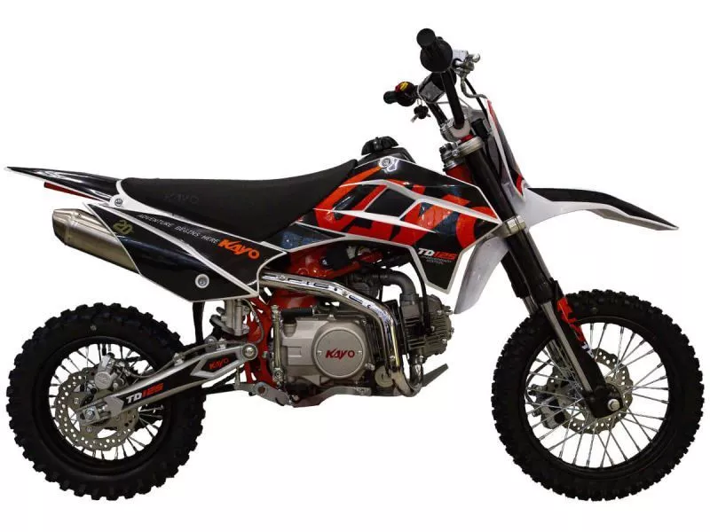 Питбайк KAYO MINI TD125 14/12 от мотосалона Мото-Тайм
