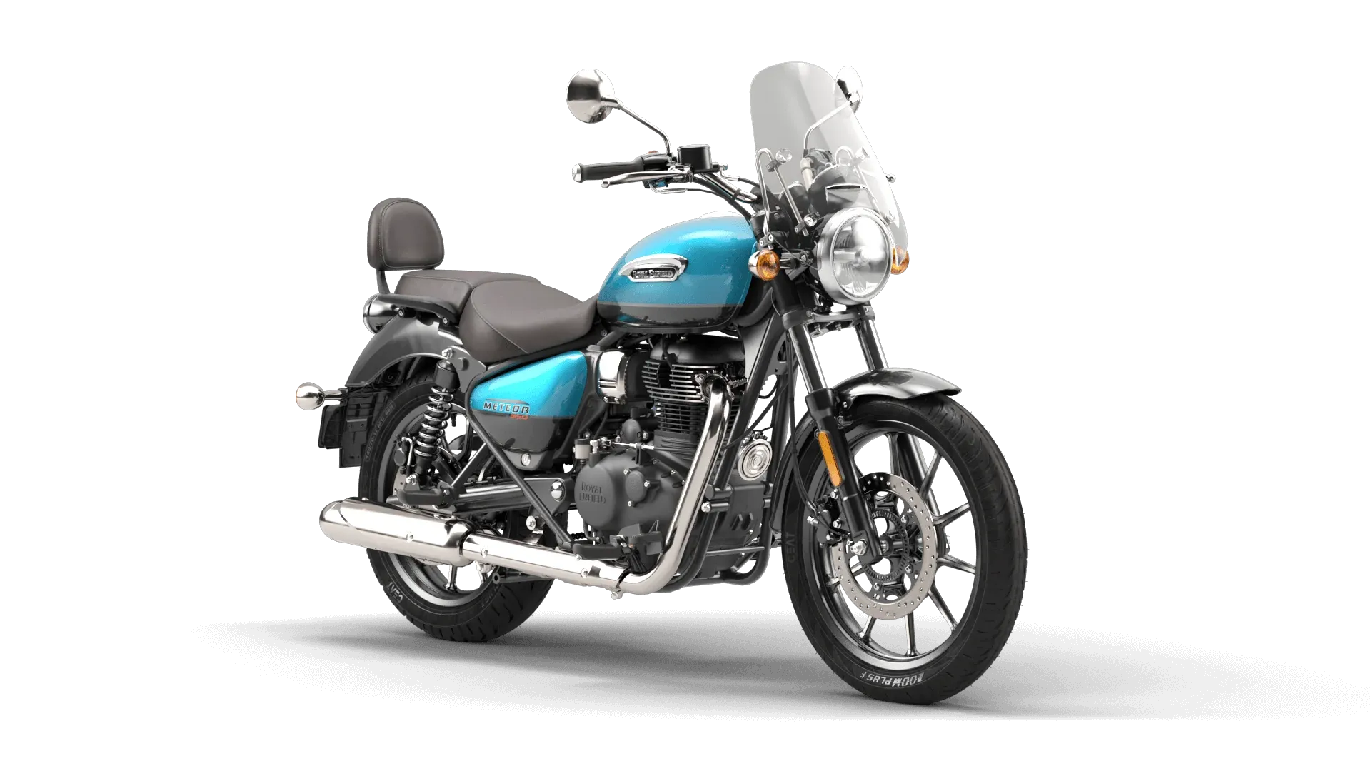 Мотоцикл Royal Enfield Meteor 350 Supernova Blue от мотосалона Мото-Тайм