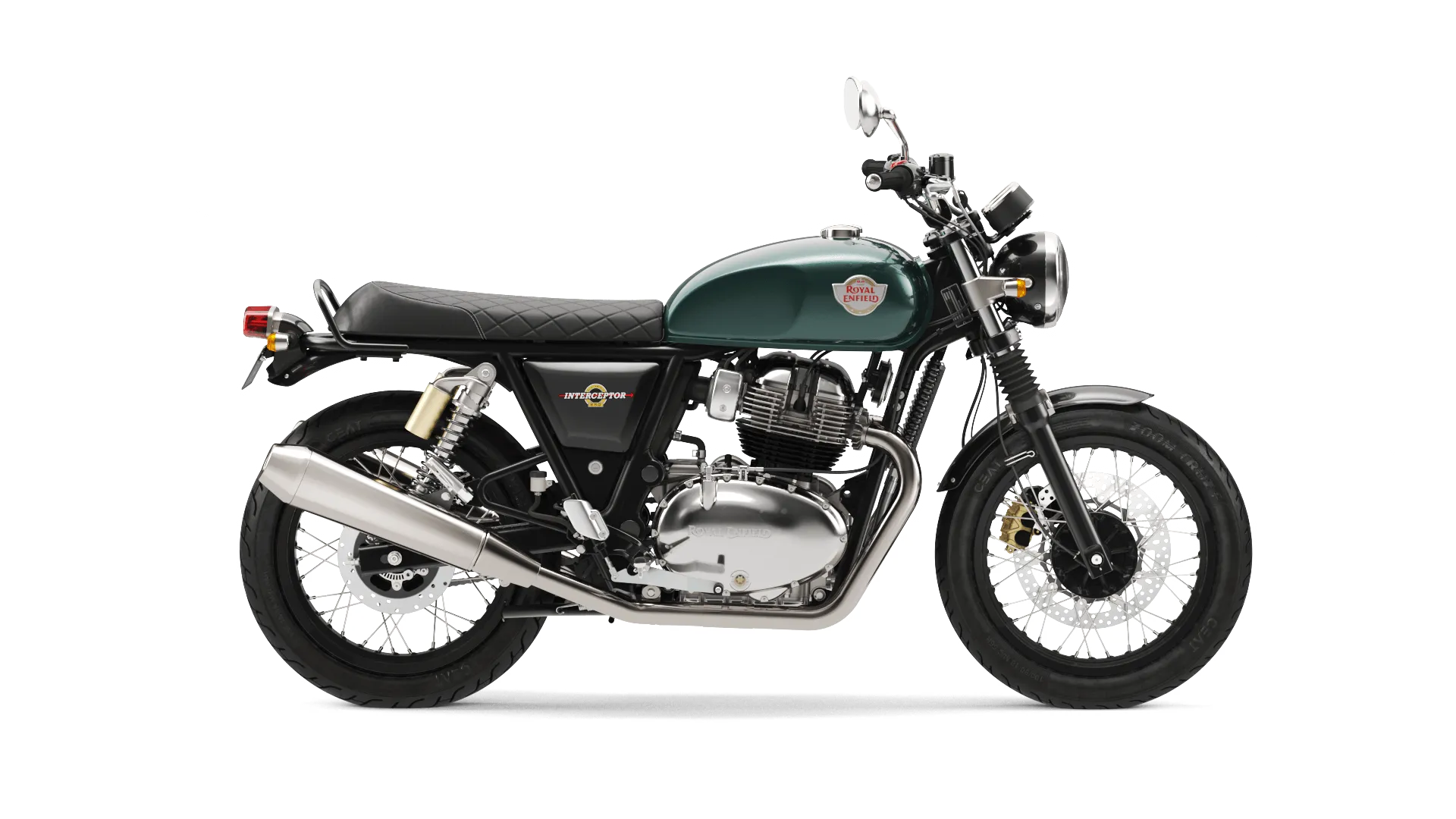 Мотоцикл Royal Enfield Interceptor 650 Cali Green от мотосалона Мото-Тайм