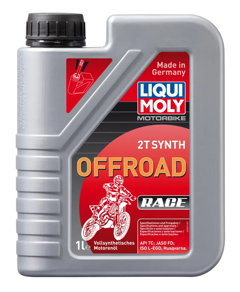 3063 Liqui Moly Синт. мот. масло д/2-т двиг. Motorbike 2T Synth Offroad Race (1л)