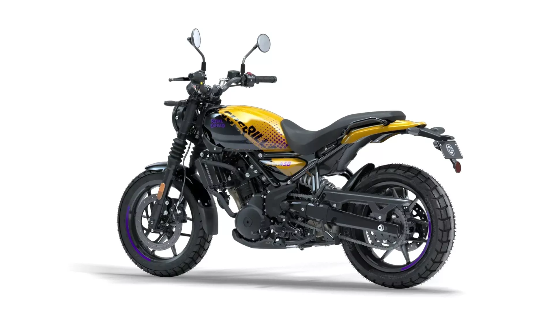 Мотоцикл Royal Enfield Guerrilla 450 Yellow Ribbon (Premium / TFT) от мотосалона Мото-Тайм