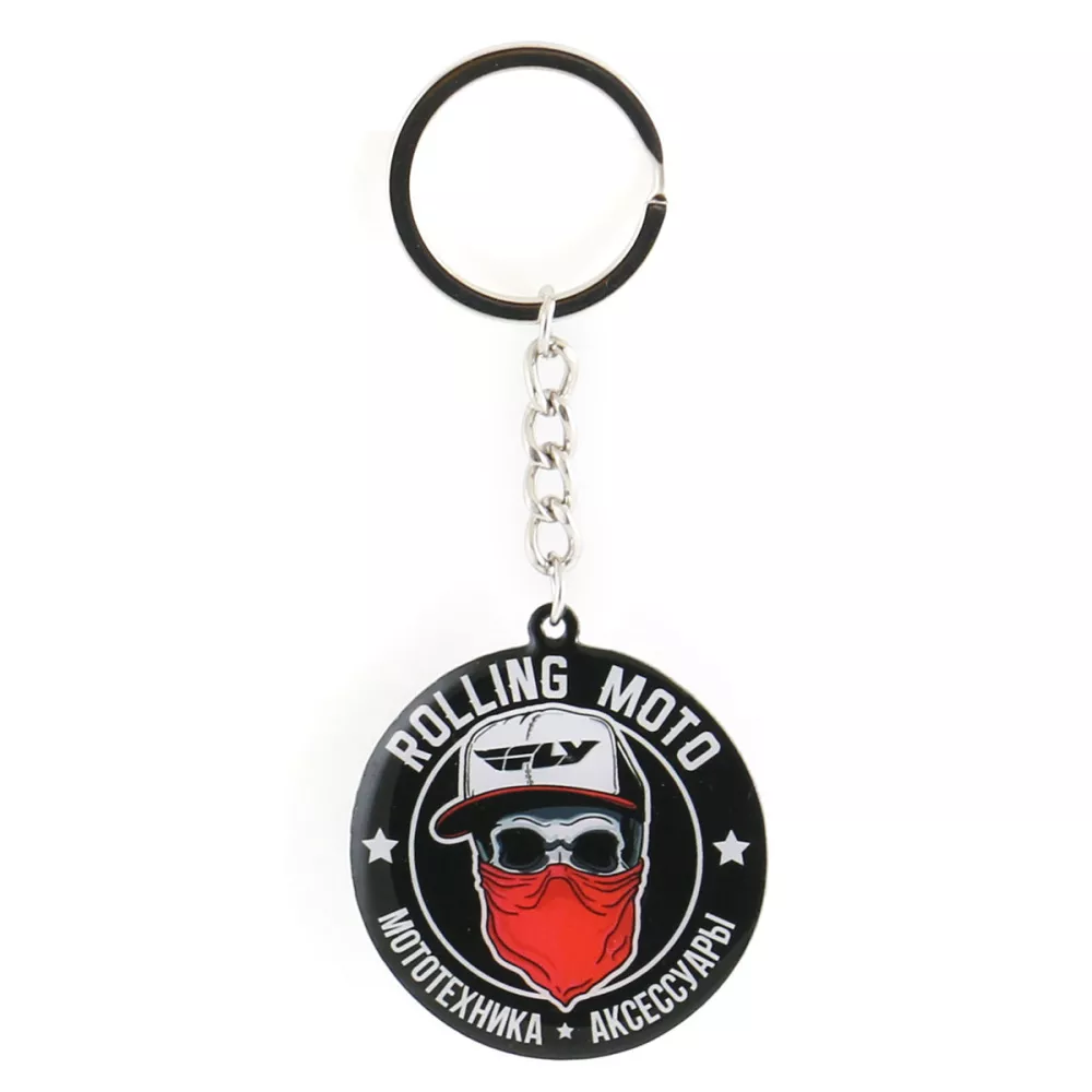 Брелок для ключей Rolling Moto металлический 020391-803-2431