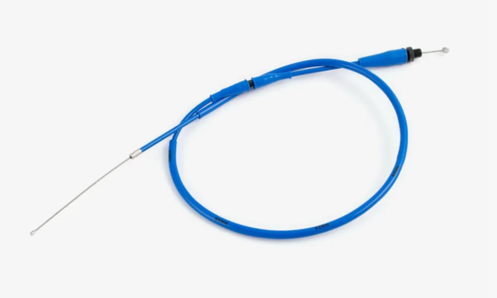 OTOM Трос газа на мотоцикл / питбайк 1095+160 мм (PE/PWK/PZ) синий