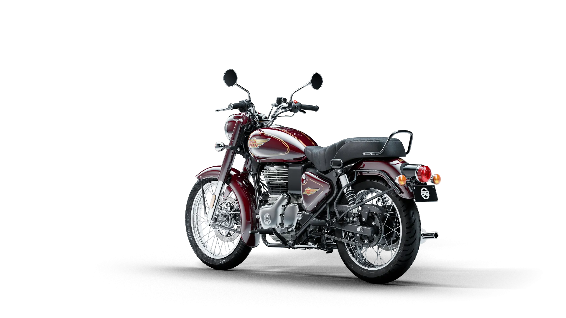Мотоцикл Royal Enfield Bullet 350 Standard Maroon 2025 от мотосалона Мото-Тайм