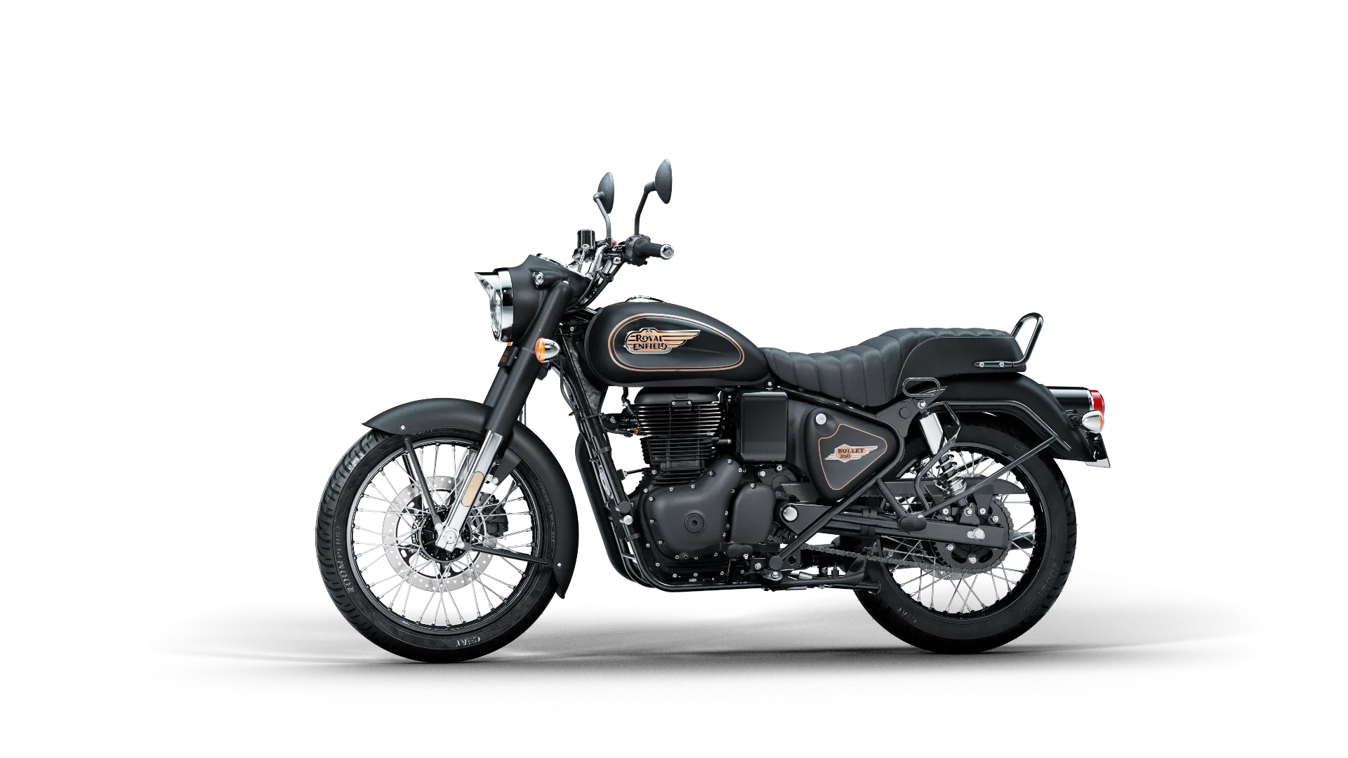 Мотоцикл Royal Enfield Bullet 350 Black Gold 2025 от мотосалона Мото-Тайм