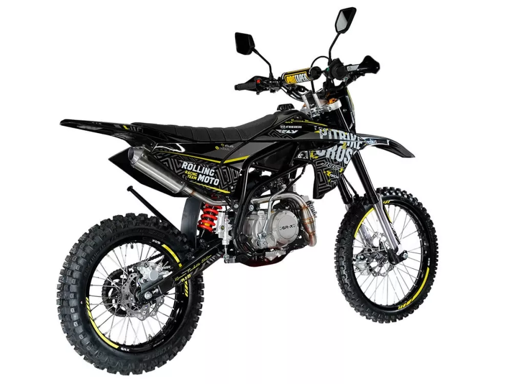 Питбайк GR-X YX125EM 19/16 (механ. сцепл., эл. cтартер) Roman Kurbatov Edition от мотосалона Мото-Тайм