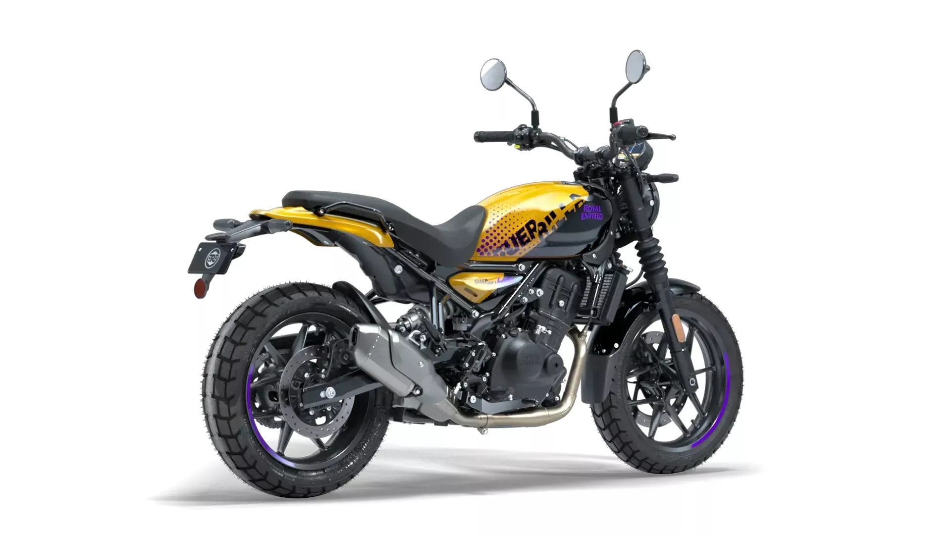 Мотоцикл Royal Enfield Guerrilla 450 Yellow Ribbon (Premium / TFT) от мотосалона Мото-Тайм