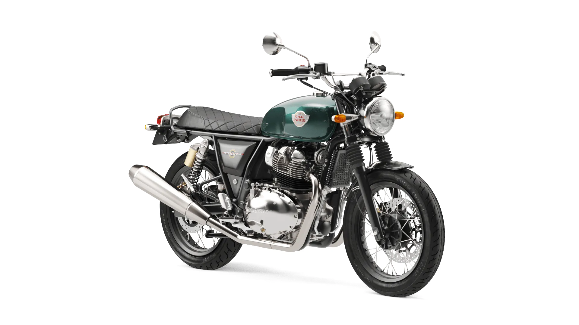 Мотоцикл Royal Enfield Interceptor 650 Cali Green от мотосалона Мото-Тайм
