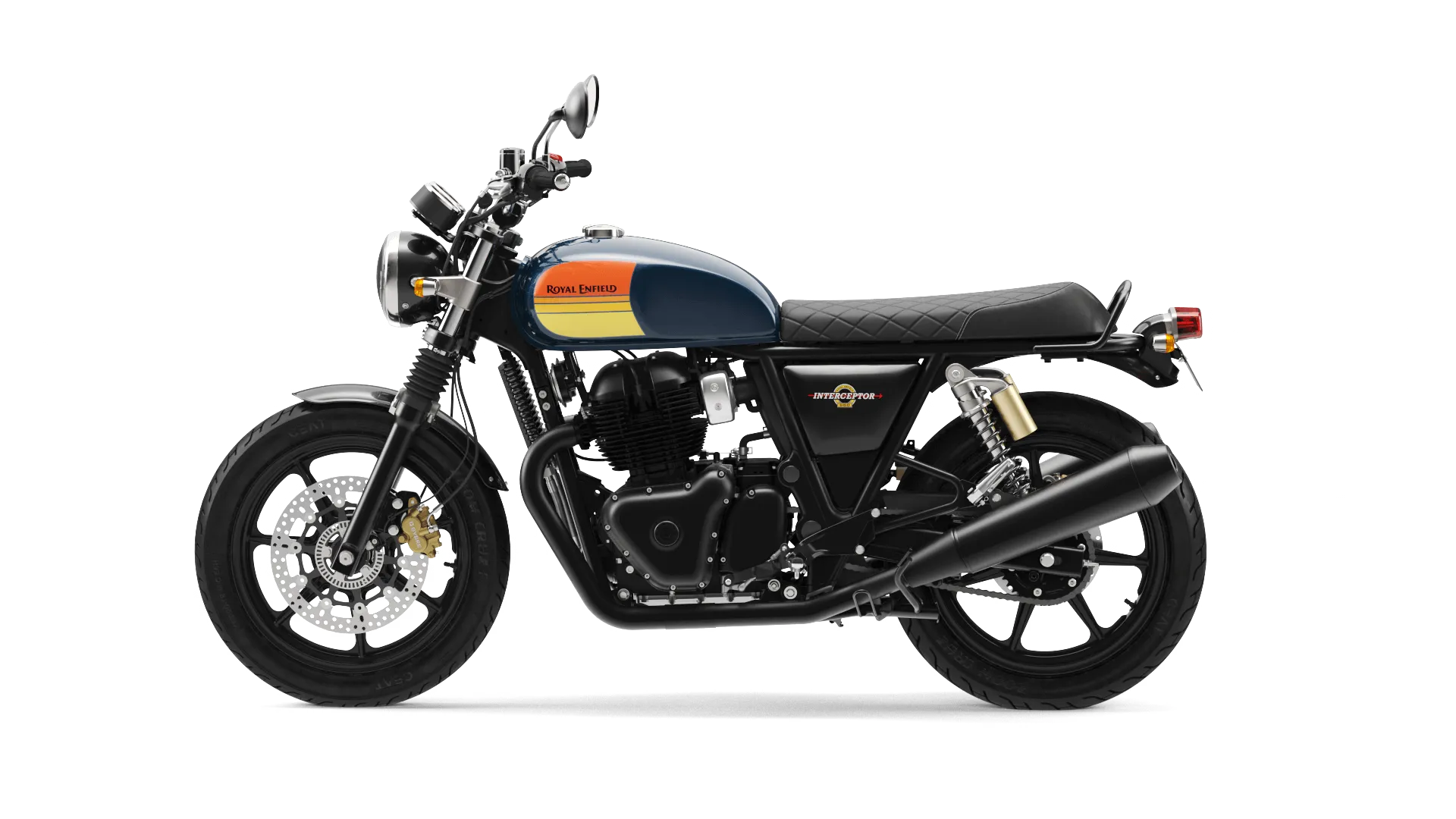 Мотоцикл Royal Enfield Interceptor 650 Barcelona Blue от мотосалона Мото-Тайм