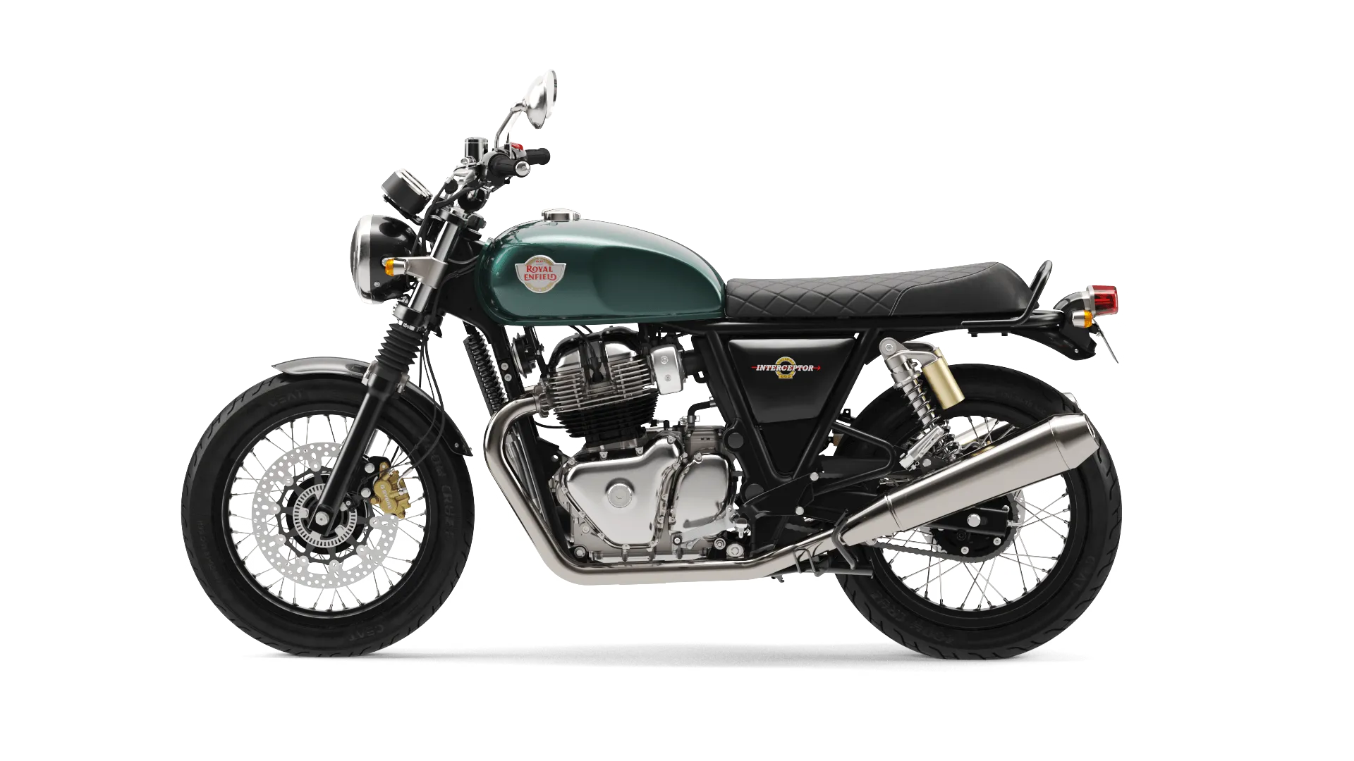 Мотоцикл Royal Enfield Interceptor 650 Cali Green от мотосалона Мото-Тайм