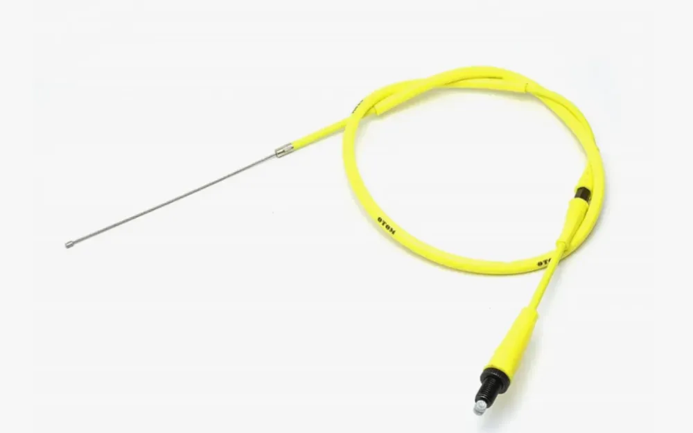 OTOM Трос газа на мотоцикл / питбайк 1095+160 мм (PE/PWK/PZ) желтый