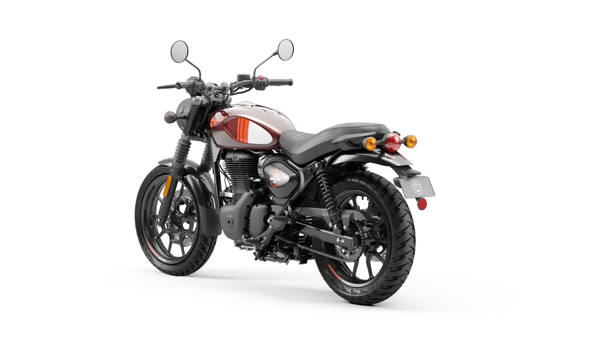 Мотоцикл Royal Enfield Hunter 350 Dapper Orange от мотосалона Мото-Тайм