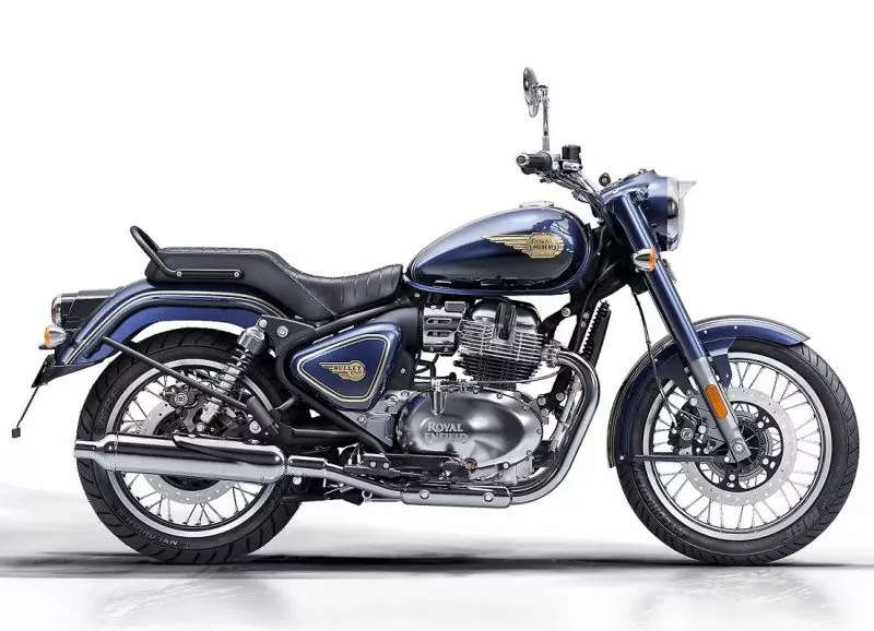 Мотоцикл Royal Enfield Bullet 650 Battleship Blue (Base) 2026 от мотосалона Мото-Тайм