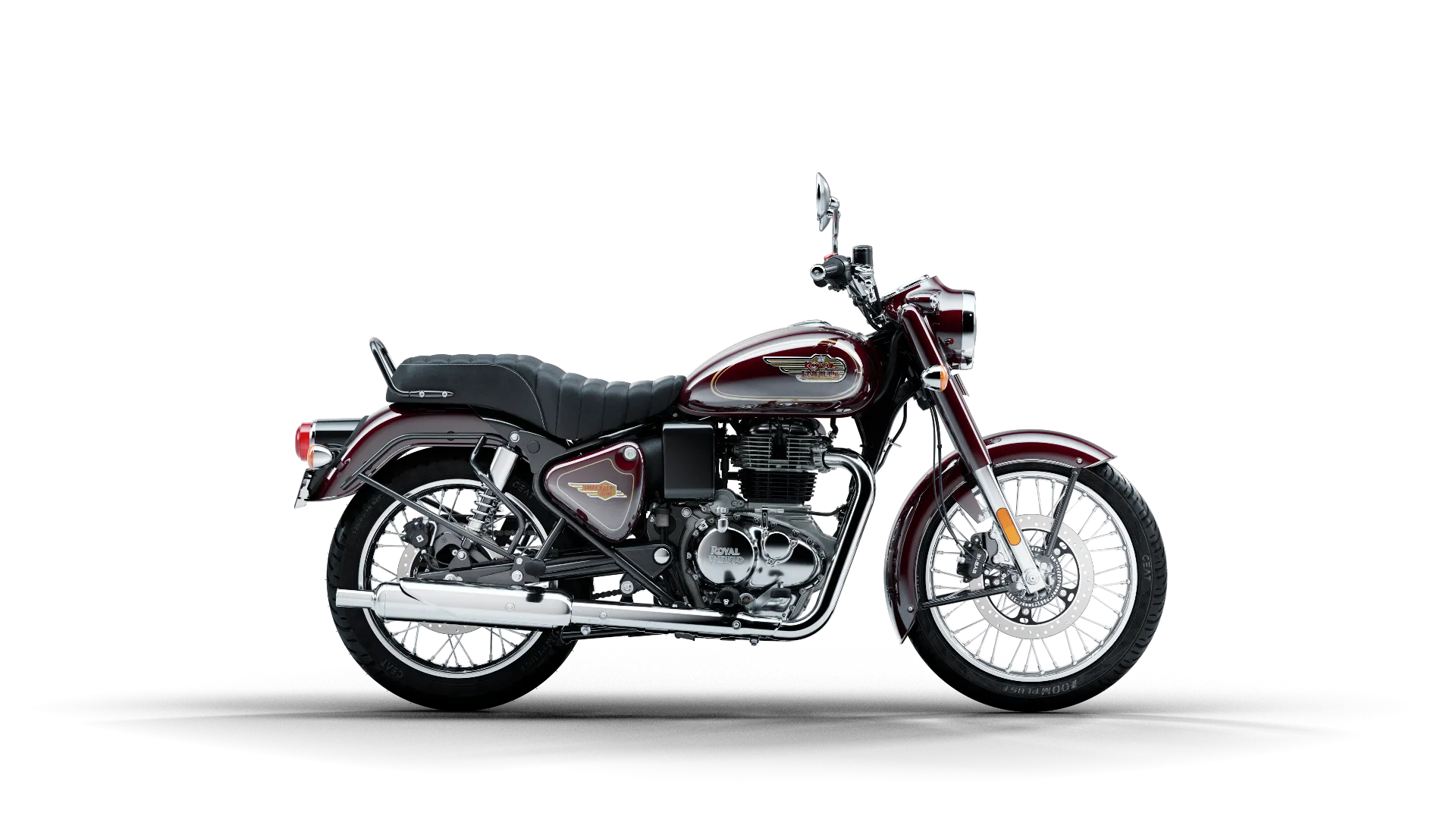 Мотоцикл Royal Enfield Bullet 350 Standard Maroon 2025 от мотосалона Мото-Тайм
