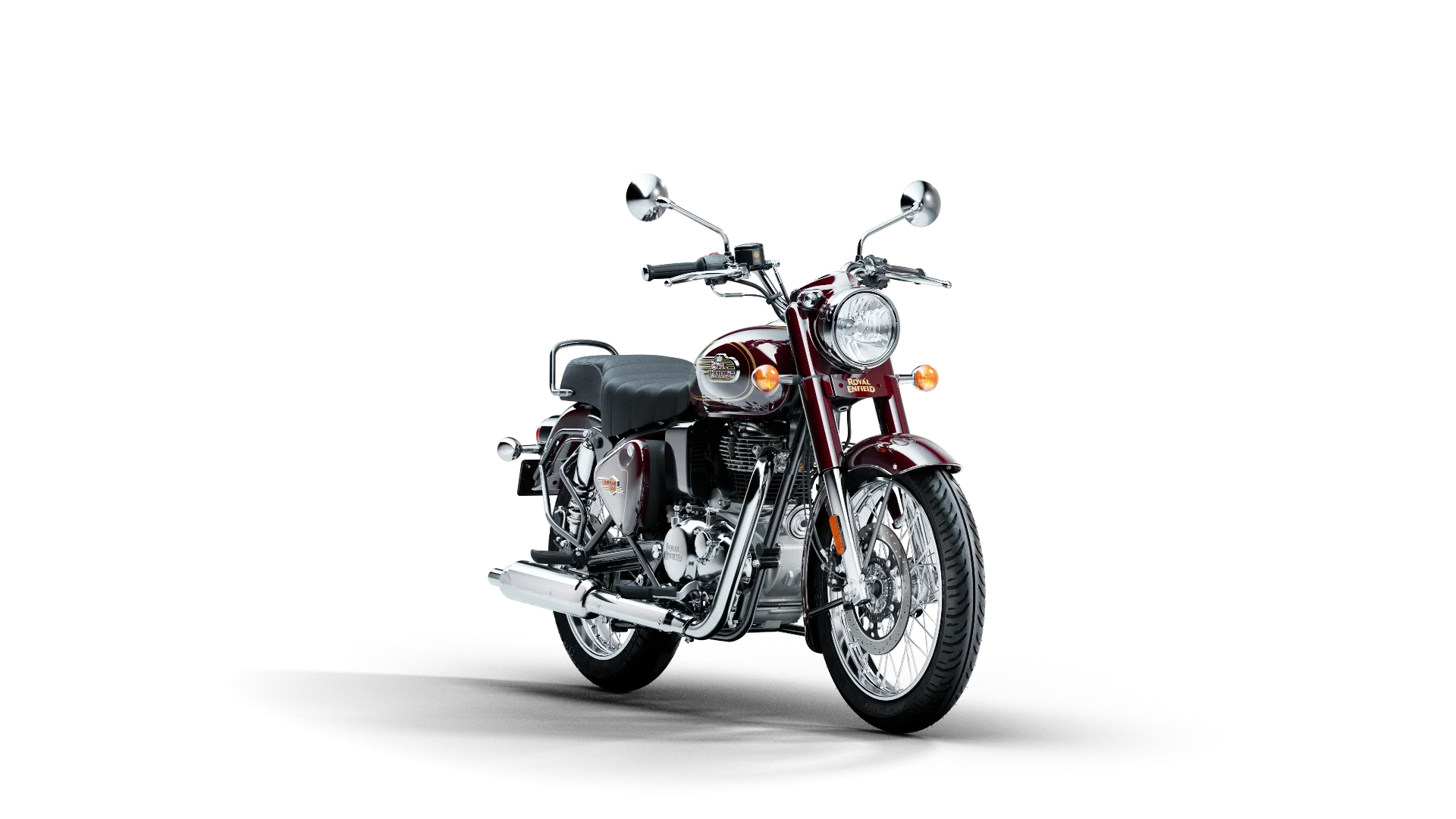 Мотоцикл Royal Enfield Bullet 350 Standard Maroon 2025 от мотосалона Мото-Тайм