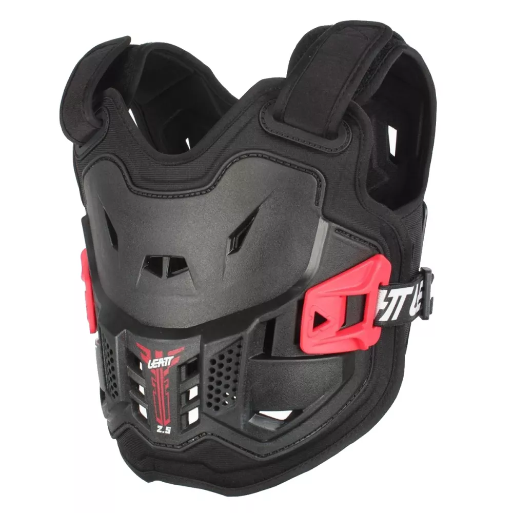 Защита (панцирь) детский Leatt Chest Protector 2.5 Kids  (р-р OS) Black*Red 5016100601