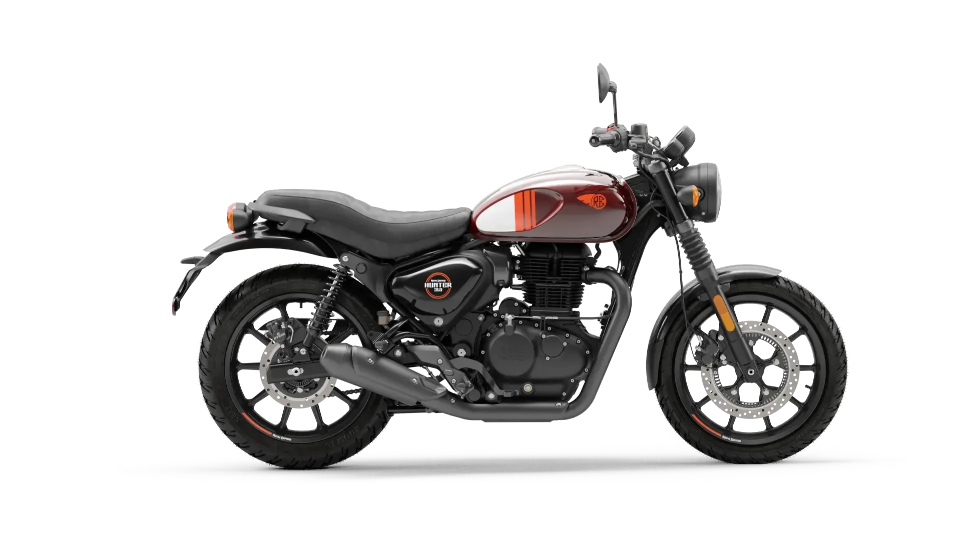 Мотоцикл Royal Enfield Hunter 350 Dapper Orange от мотосалона Мото-Тайм