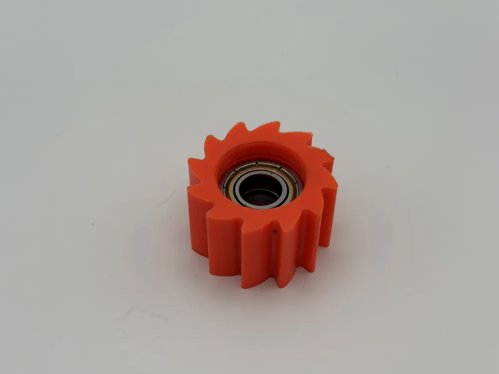 Ролик приводной цепи М10 оранжевый ТИП2