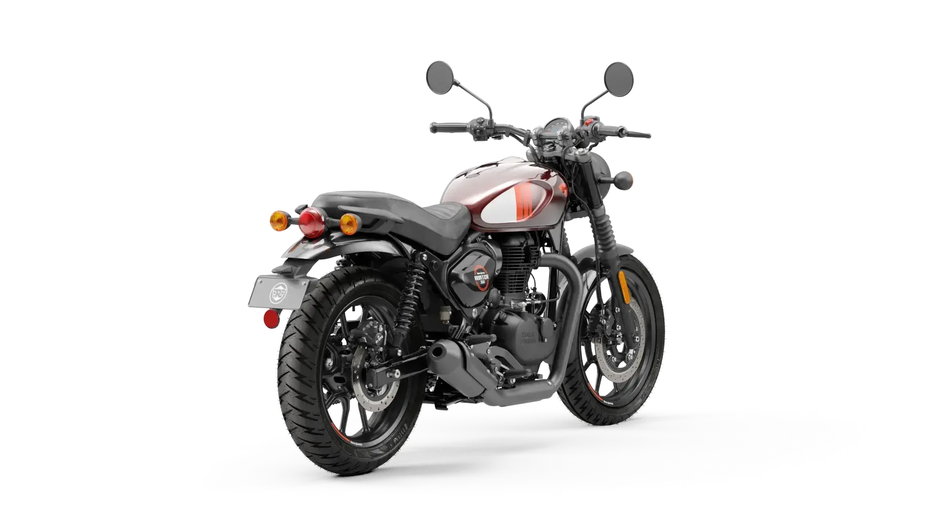 Мотоцикл Royal Enfield Hunter 350 Dapper Orange от мотосалона Мото-Тайм