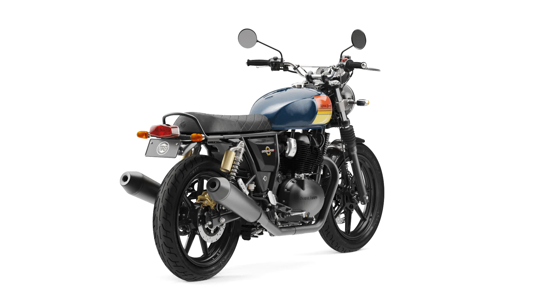 Мотоцикл Royal Enfield Interceptor 650 Barcelona Blue от мотосалона Мото-Тайм