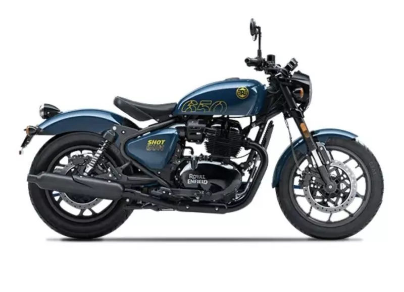 Мотоцикл Royal Enfield Shotgun 650 Plasma Blue от мотосалона Мото-Тайм