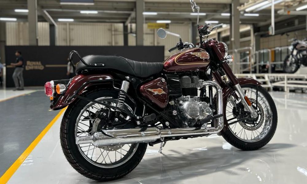 картинка Мотоцикл Royal Enfield Bullet 350 Standard Maroon от мотосалона Мото-Тайм